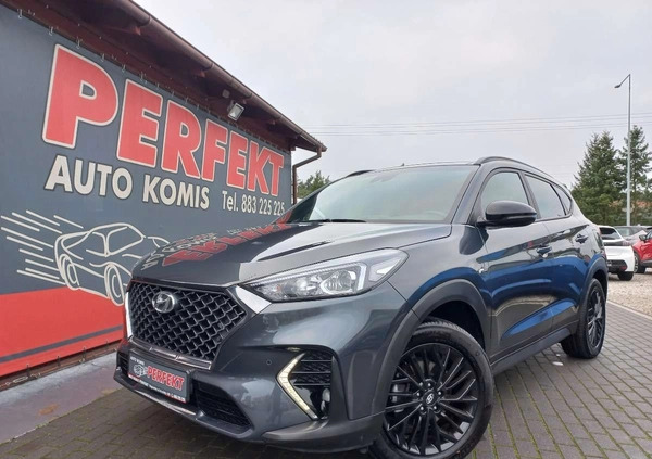 Hyundai Tucson cena 98900 przebieg: 33400, rok produkcji 2020 z Józefów małe 407